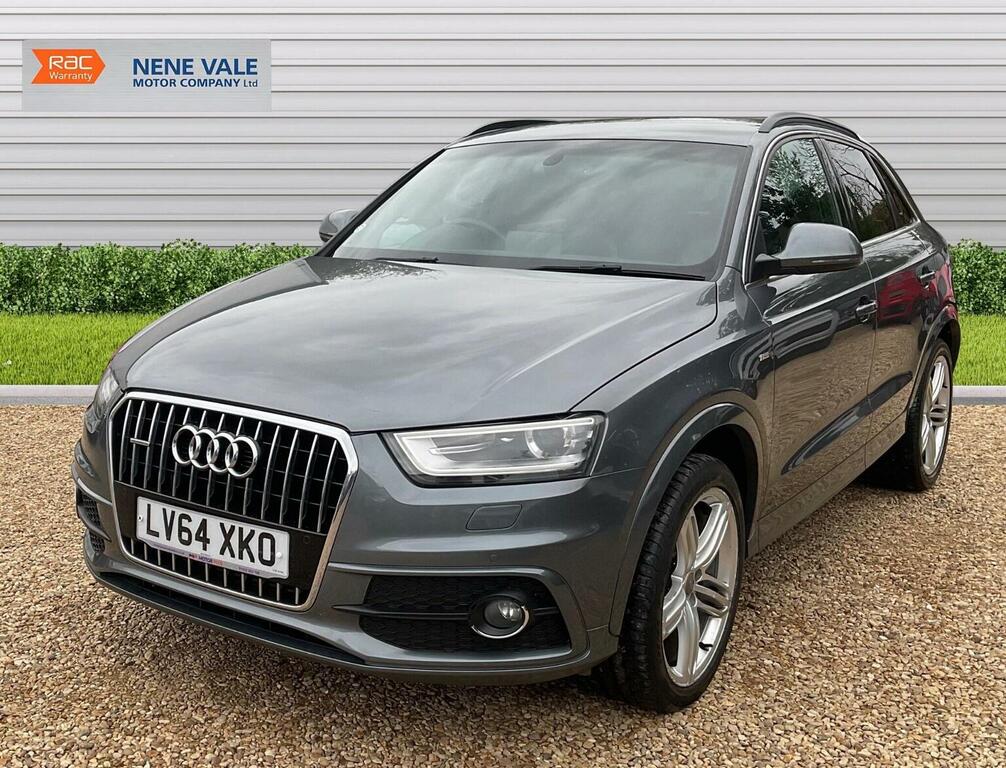 Audi Q3 Estate Tdi Quattro S Line 2014 Grey #3