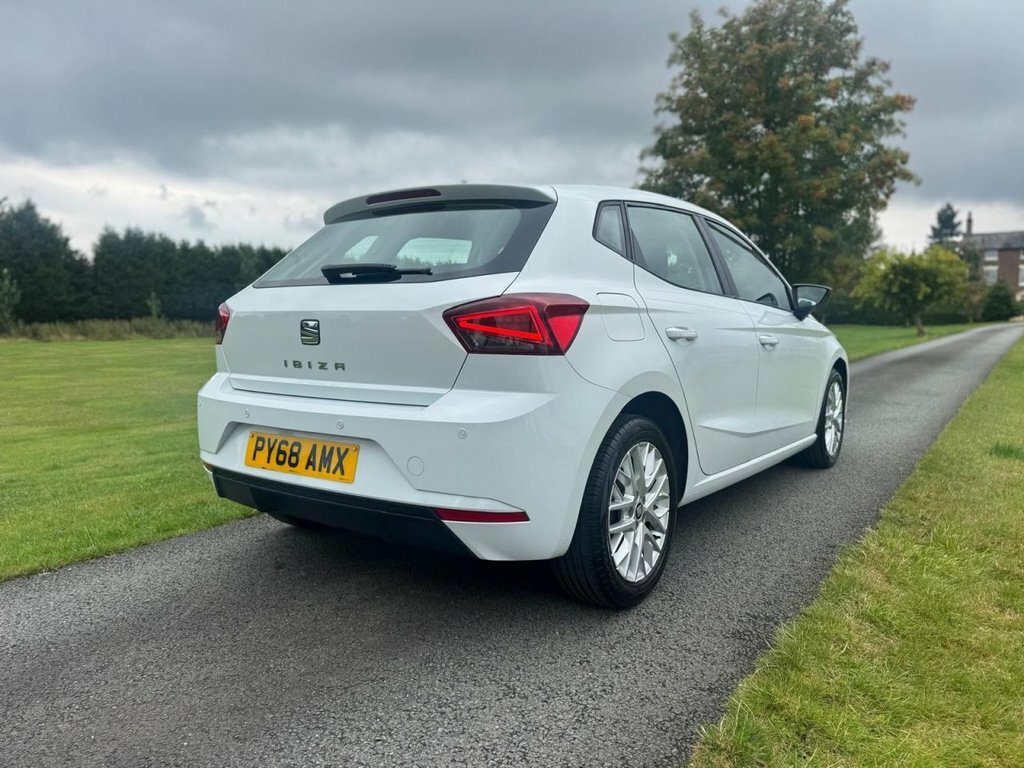 Seat Ibiza 1L Se Technology PY68AMX White #3