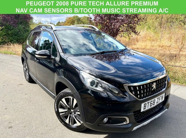 Peugeot 2008 1.2 Puretech Allure Premium Suv Black