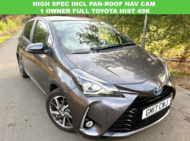 Toyota Yaris 1.5 Vvt-h Excel Hatchback Hybrid E-cvt Grey