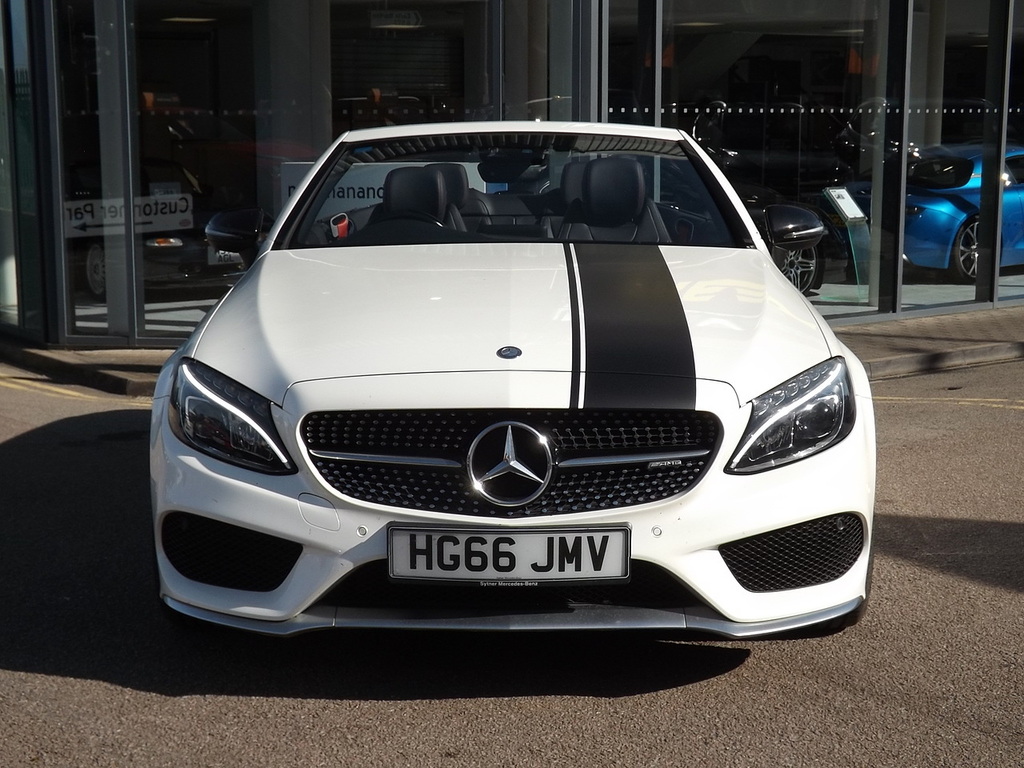 Mercedes-Benz C Class C43 V6 Amg HG66JMV White #3