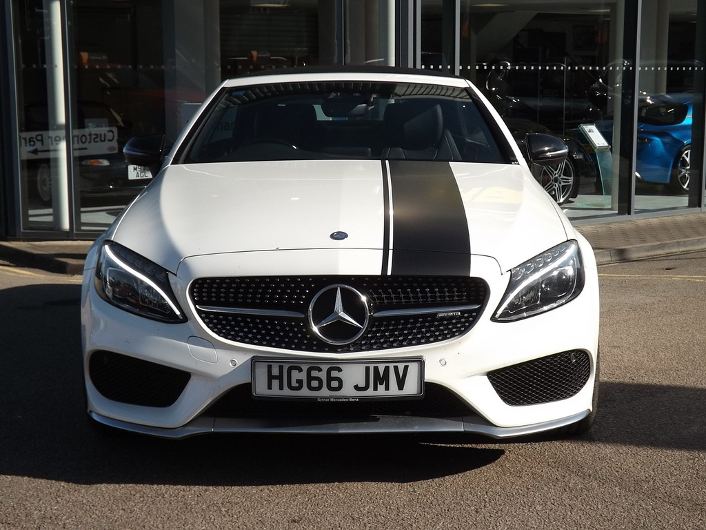 Mercedes-Benz C Class C43 V6 Amg HG66JMV White #4