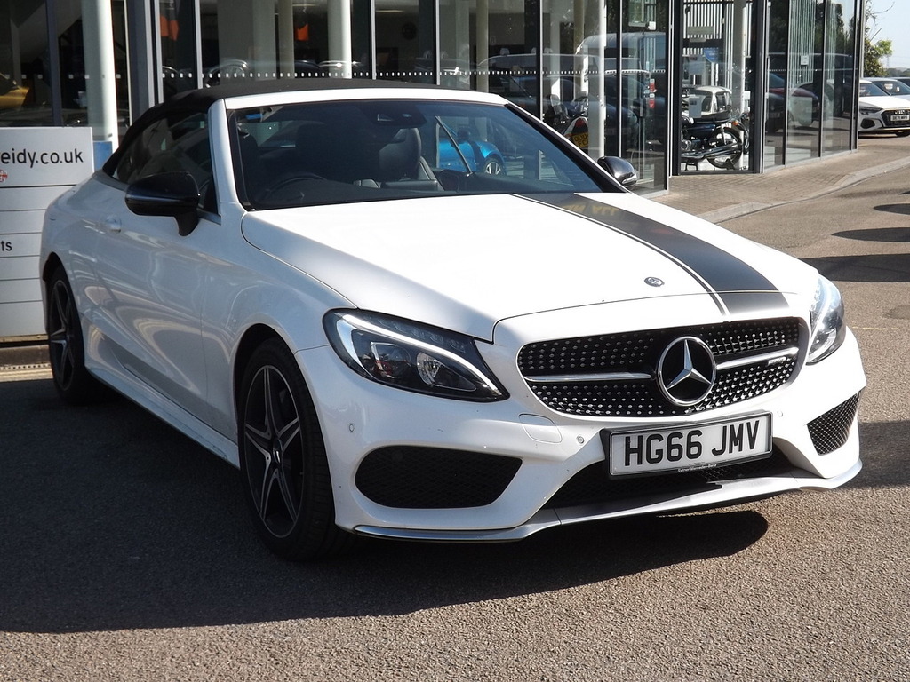 Mercedes-Benz C Class C43 V6 Amg HG66JMV White #6