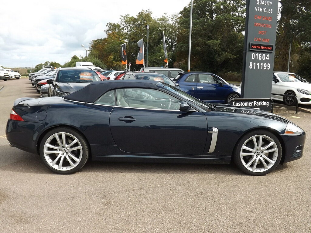 Jaguar XKR V8 Blue #5