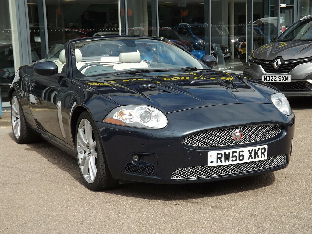 Jaguar XKR V8 Blue #3