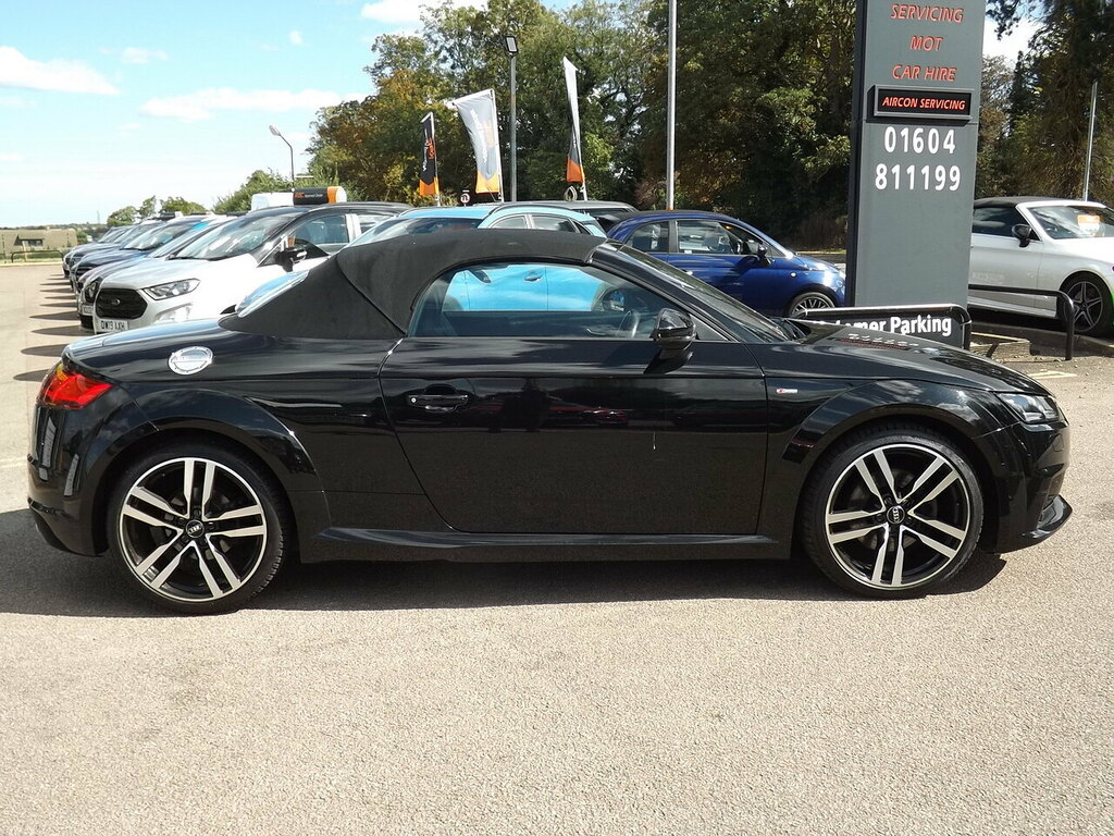 Audi TT Tfsi S Line Black #5