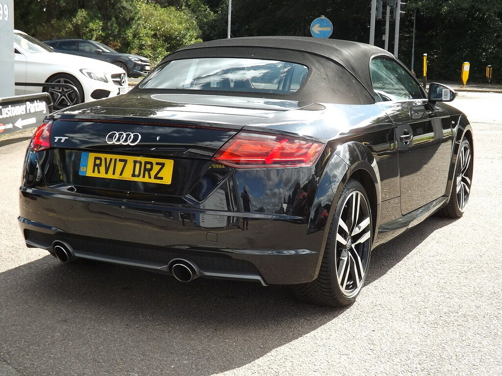 Audi TT Convertible 1.8 Tfsi Sport 201717 Black #32