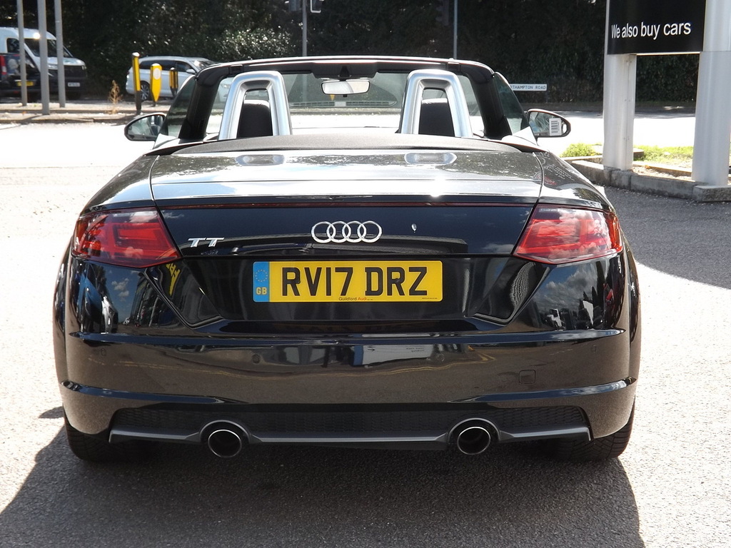 Audi TT Convertible 1.8 Tfsi Sport 201717 Black #33