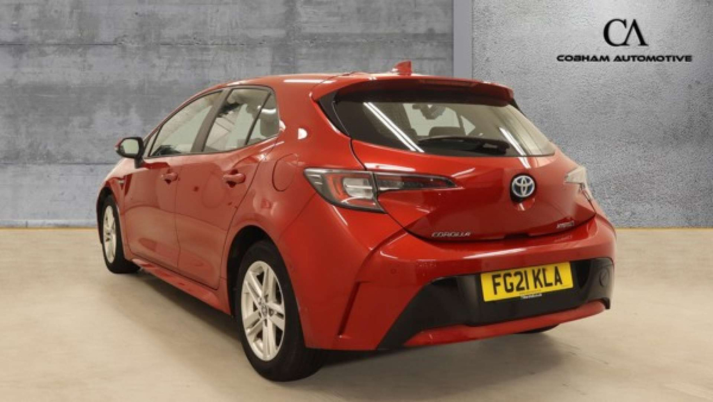 Toyota Corolla Vvt-h Gpf Icon Tech Hatchback Hybrid Cvt Eu Red #4