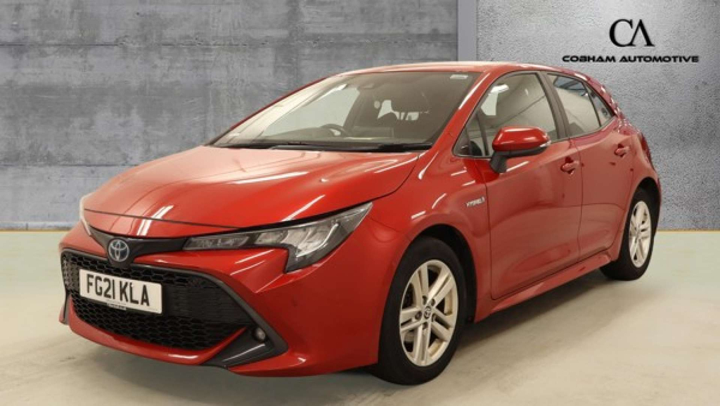 Toyota Corolla Vvt-h Gpf Icon Tech Hatchback Hybrid Cvt Eu Red #3