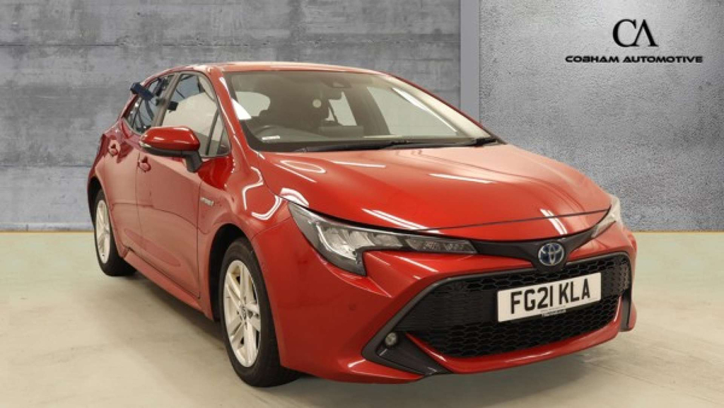 Toyota Corolla Vvt-h Gpf Icon Tech Hatchback Hybrid Cvt Eu Red