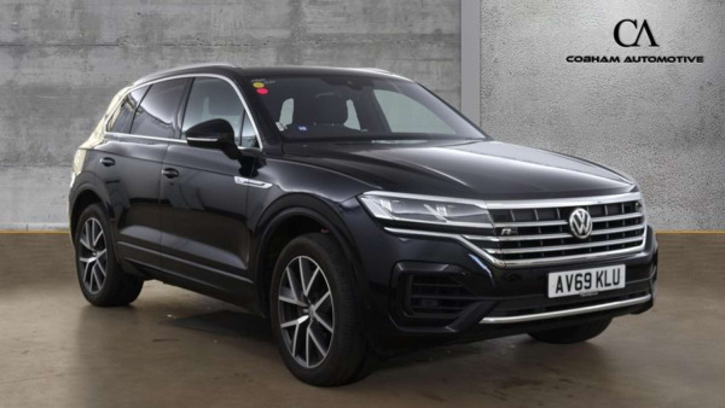 Volkswagen Touareg V6 R-line Suv Tiptronic 4Motion Euro 6 Ss Black