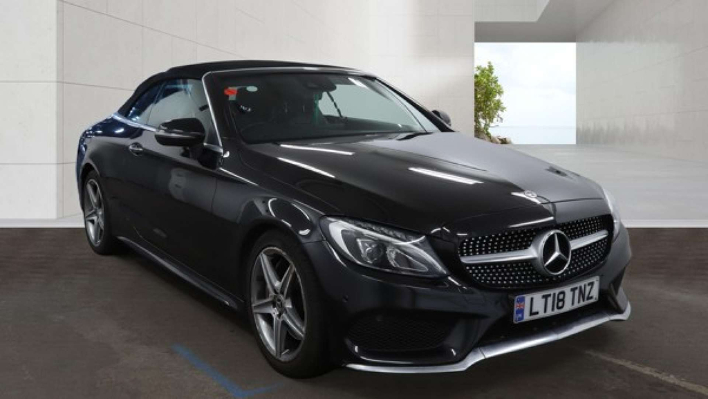 Mercedes-Benz C Class Amg Line Cabriolet G-tronic Euro 6 Ss Black