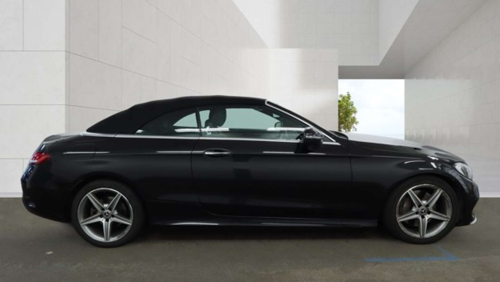 Mercedes-Benz C Class Amg Line Cabriolet G-tronic Euro 6 Ss Black #6