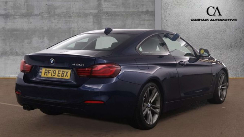 BMW 4 Series Gran Coupe Hatchback Blue #7