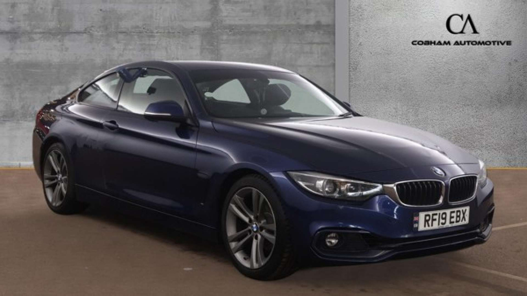 BMW 4 Series Gran Coupe Gpf Sport Coupe Euro 6 Ss Blue
