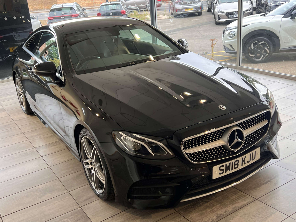 Mercedes-Benz E Class Amg Line Coupe G-tronic Euro 6 Ss Black