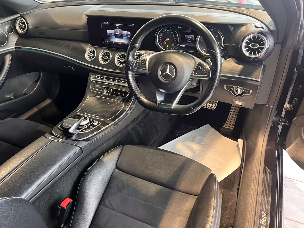 Mercedes-Benz E Class Amg Line Coupe G-tronic Euro 6 Ss Black #4
