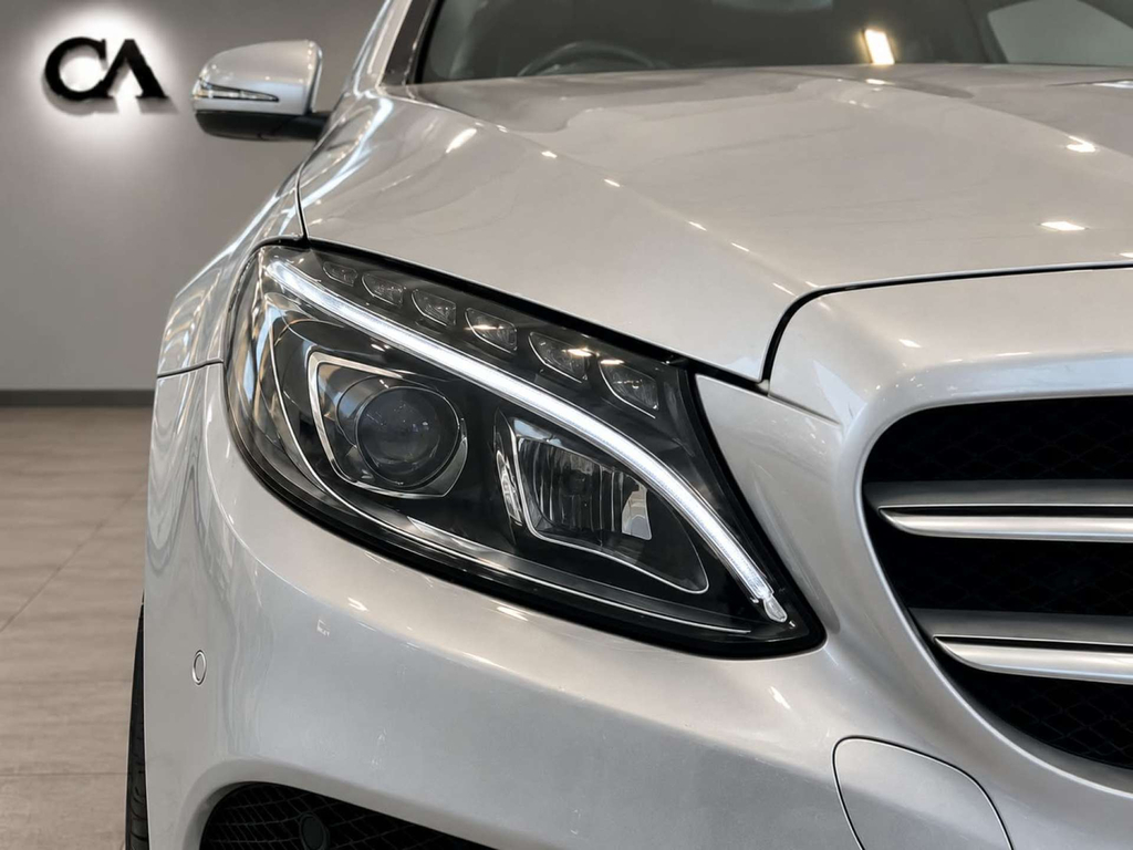 Mercedes-Benz C Class Amg Line Saloon 7G-tronic Euro 6 Ss Silver #4