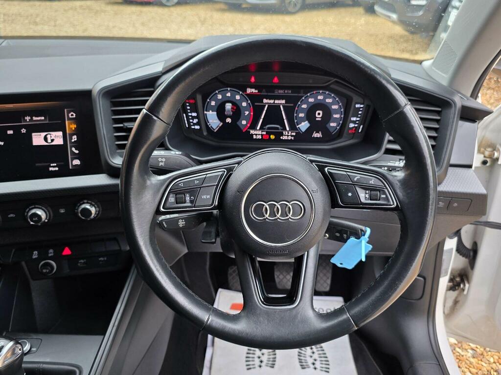 Audi A1 Hatchback 1.0 Tfsi 25 Technik Sportback Euro 6 S FP70VEX White #4
