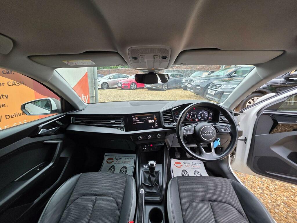 Audi A1 Hatchback 1.0 Tfsi 25 Technik Sportback Euro 6 S FP70VEX White #2