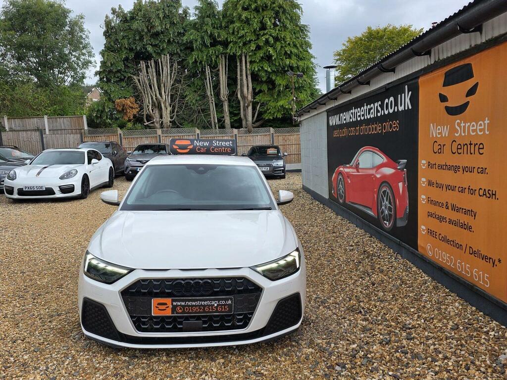 Audi A1 Hatchback 1.0 Tfsi 25 Technik Sportback Euro 6 S FP70VEX White #3
