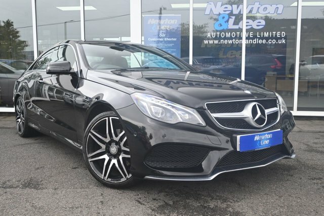 Mercedes-Benz E Class 2.1 E220d Bluetec Amg Line Coupe G-tron Black