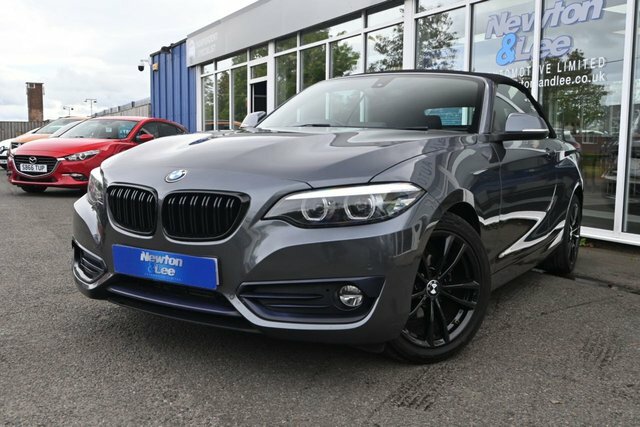 BMW 2 Series 2.0 218D Sport Convertible Euro 6 Grey #3