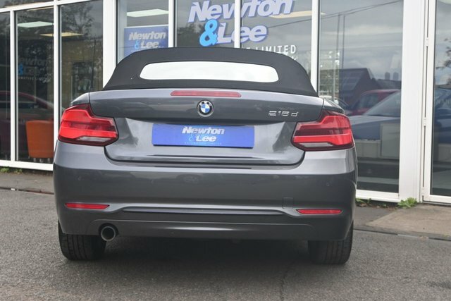 BMW 2 Series 2.0 218D Sport Convertible Euro 6 Grey #5