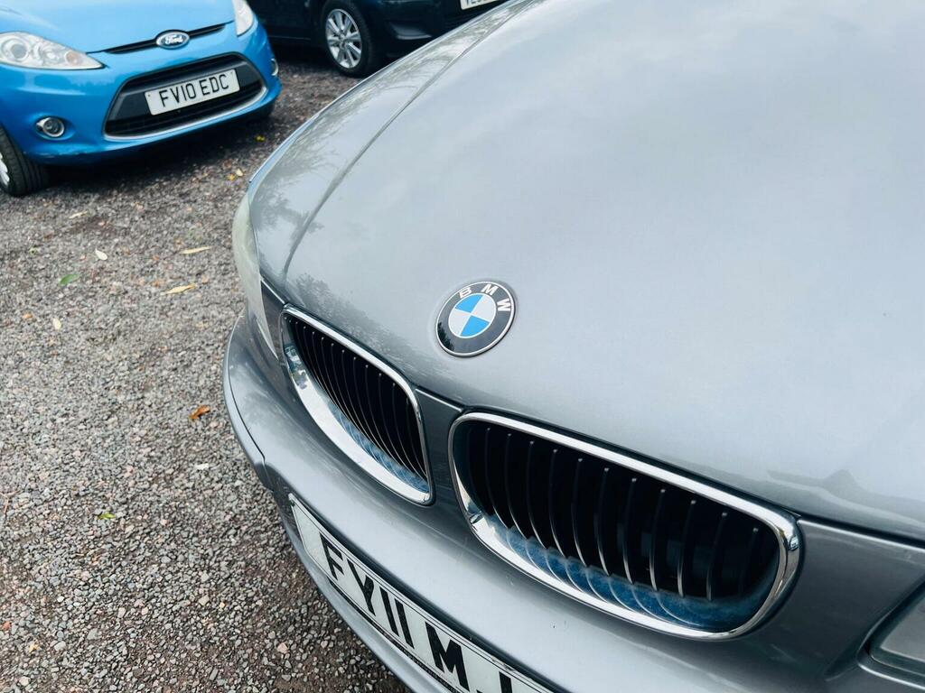 BMW 1 Series Coupe 123D Black #42