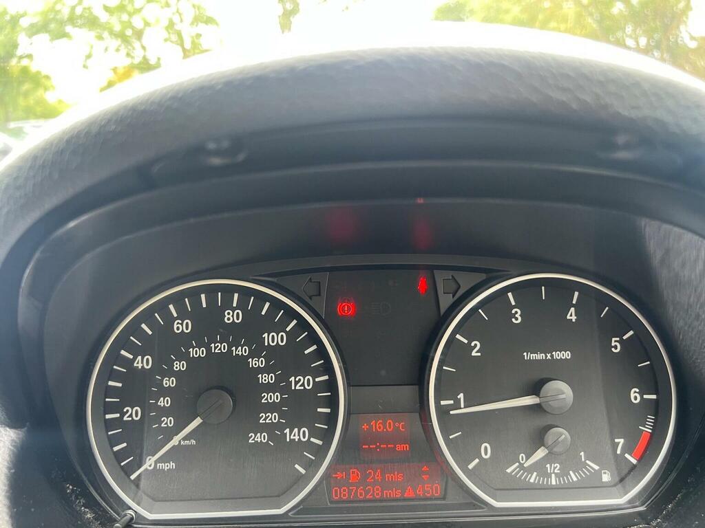 BMW 1 Series Coupe 123D Black #34