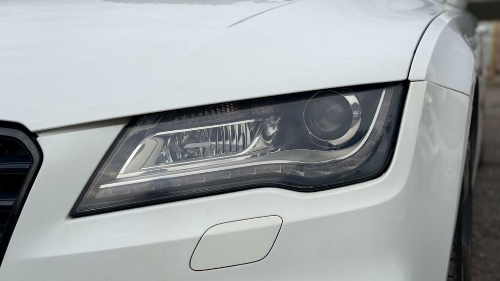 Audi A7 3.0 Tdi V6 Black Edition Sportback S Tronic Quattr White #54
