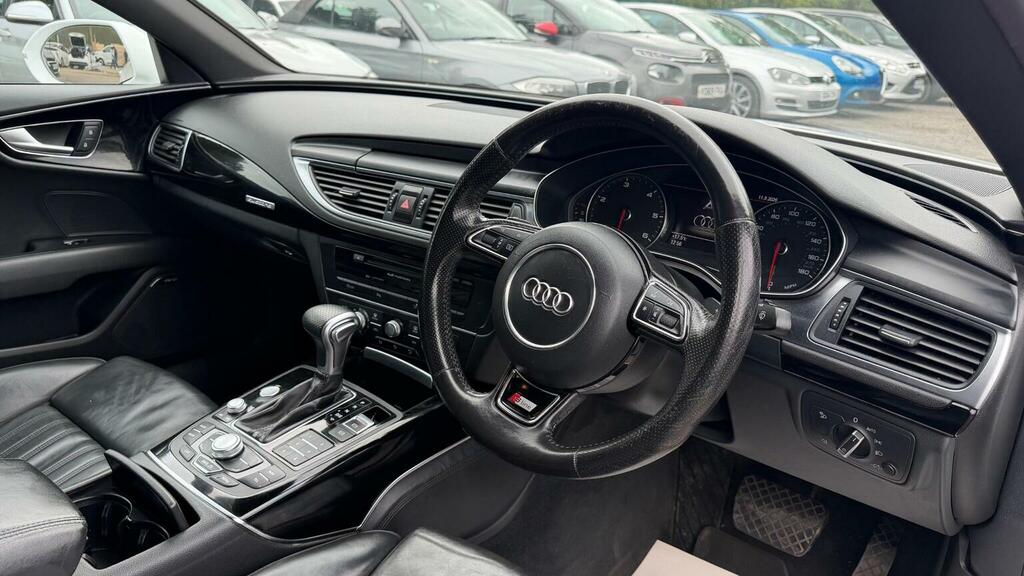 Audi A7 3.0 Tdi V6 Black Edition Sportback S Tronic Quattr White #10