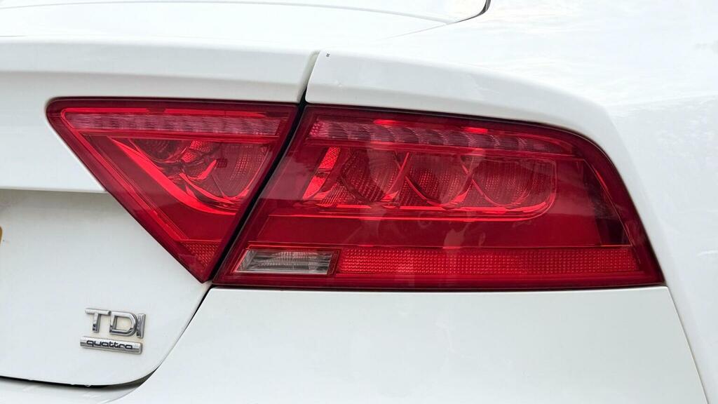 Audi A7 3.0 Tdi V6 Black Edition Sportback S Tronic Quattr White #51