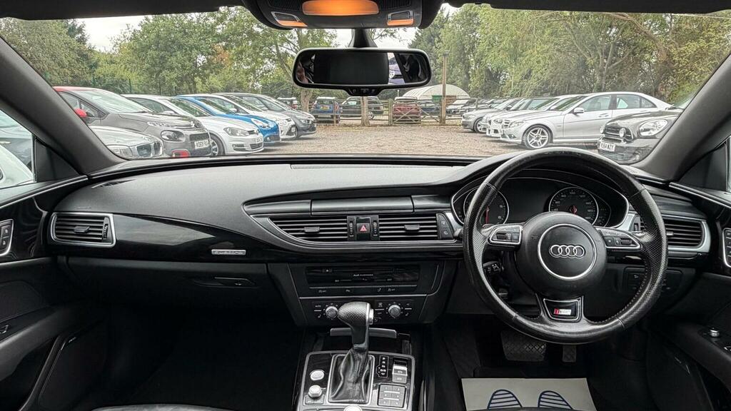 Audi A7 3.0 Tdi V6 Black Edition Sportback S Tronic Quattr White #14