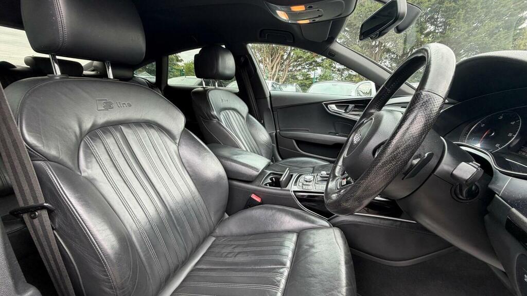 Audi A7 3.0 Tdi V6 Black Edition Sportback S Tronic Quattr White #18