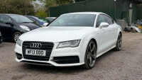 Audi A7 3.0 Tdi V6 Black Edition Sportback S Tronic Quattr White #69
