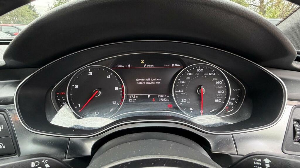 Audi A7 3.0 Tdi V6 Black Edition Sportback S Tronic Quattr White #41