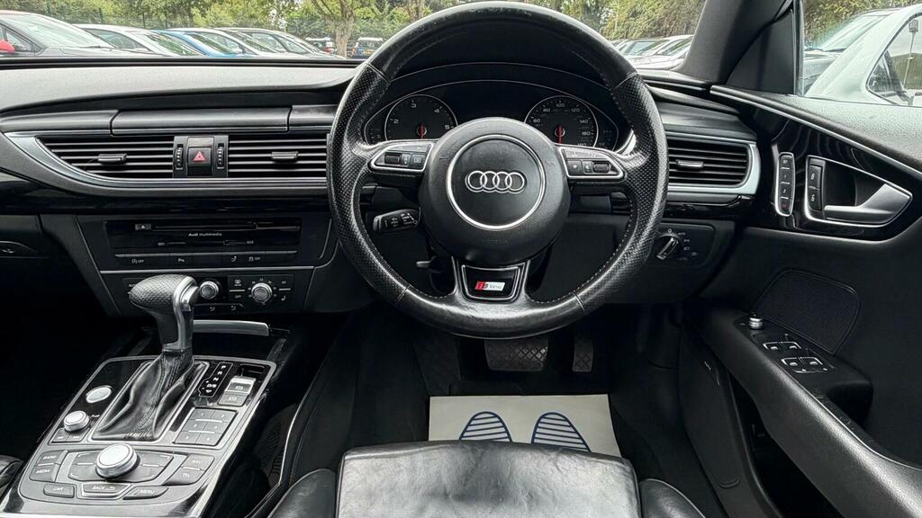 Audi A7 3.0 Tdi V6 Black Edition Sportback S Tronic Quattr White #48