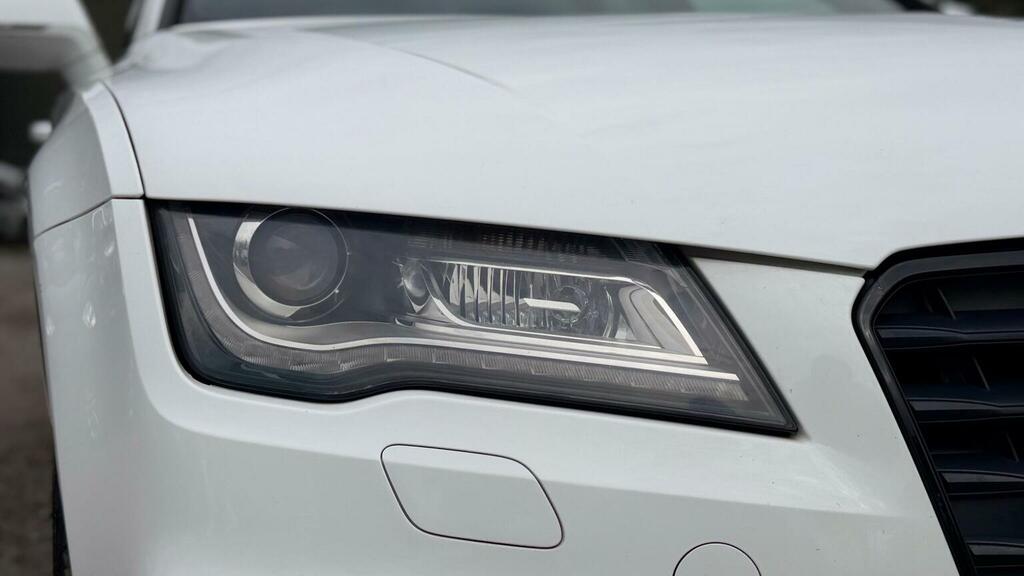 Audi A7 3.0 Tdi V6 Black Edition Sportback S Tronic Quattr White #53