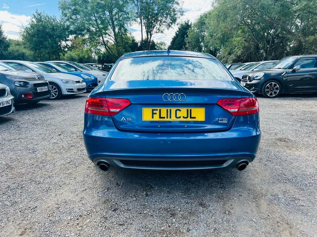 Audi A5 Hatchback 2.0 Tfsi S Line Sportback S Tronic Quatt Blue #13