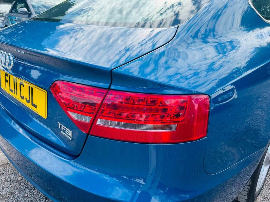 Audi A5 Hatchback 2.0 Tfsi S Line Sportback S Tronic Quatt Blue #46
