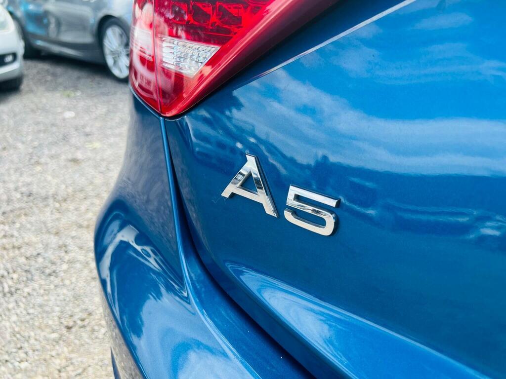 Audi A5 Hatchback 2.0 Tfsi S Line Sportback S Tronic Quatt Blue #50