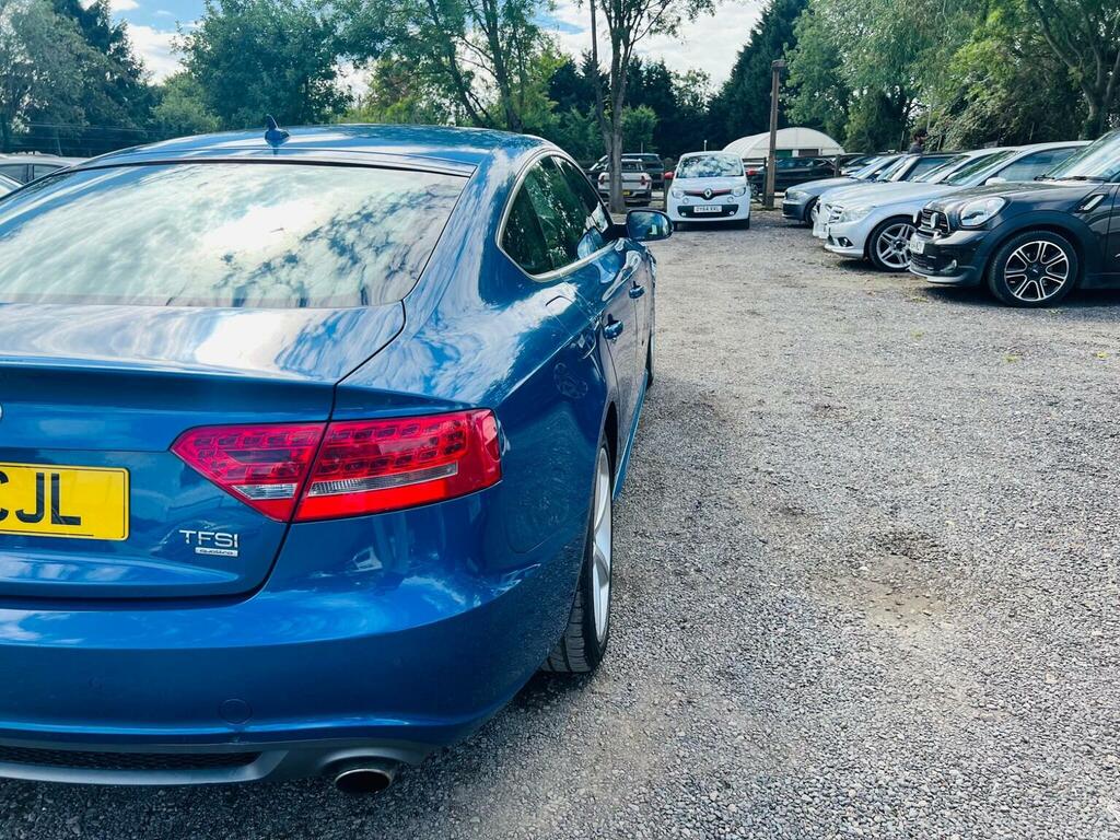 Audi A5 Hatchback 2.0 Tfsi S Line Sportback S Tronic Quatt Blue #15