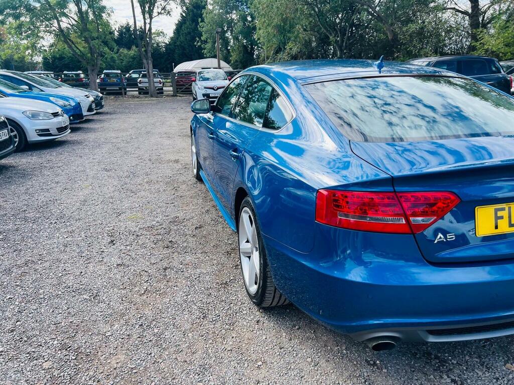Audi A5 2.0 Tfsi S Line Sportback S Tronic Quattro Euro 5 Blue #4