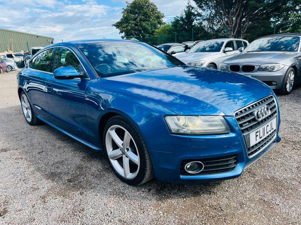 Audi A5 2.0 Tfsi S Line Sportback S Tronic Quattro Euro 5 Blue