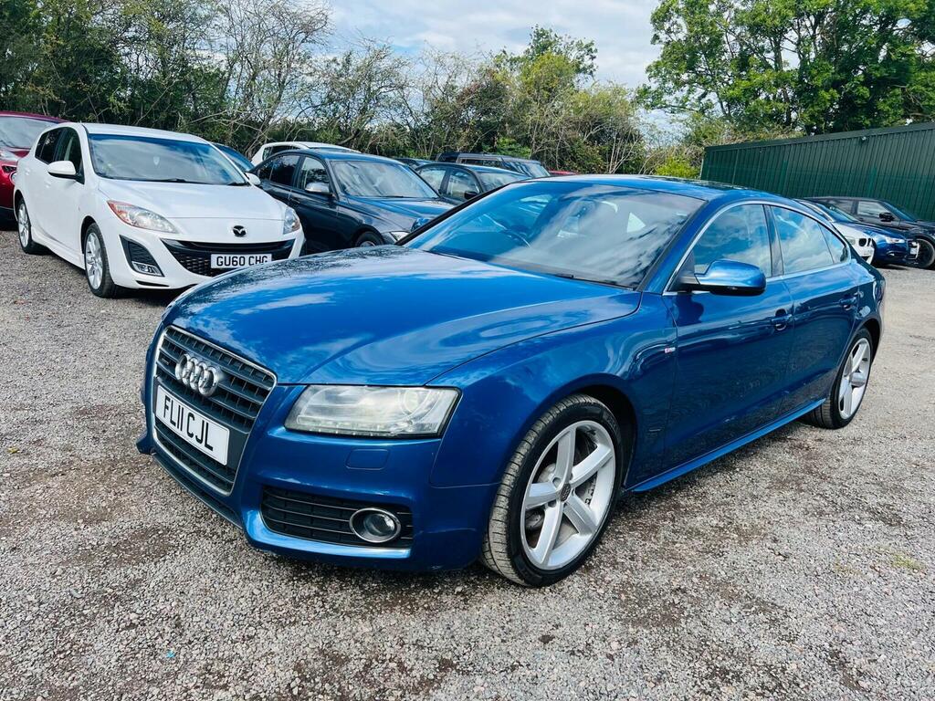 Audi A5 2.0 Tfsi S Line Sportback S Tronic Quattro Euro 5 Blue #3