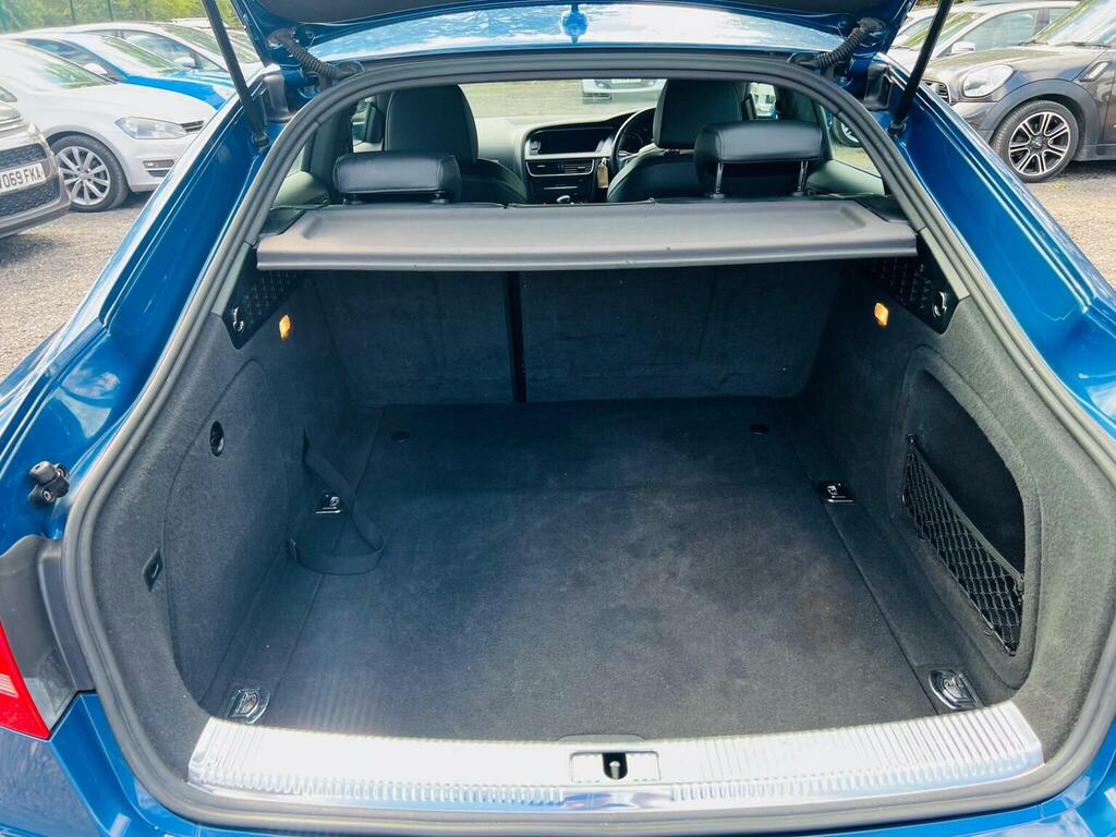 Audi A5 Hatchback 2.0 Tfsi S Line Sportback S Tronic Quatt Blue #41