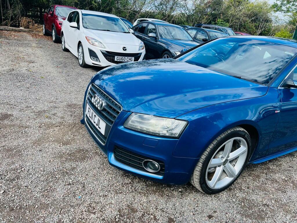 Audi A5 Hatchback 2.0 Tfsi S Line Sportback S Tronic Quatt Blue #9