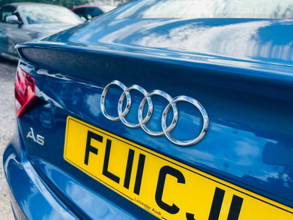 Audi A5 Hatchback 2.0 Tfsi S Line Sportback S Tronic Quatt Blue #52